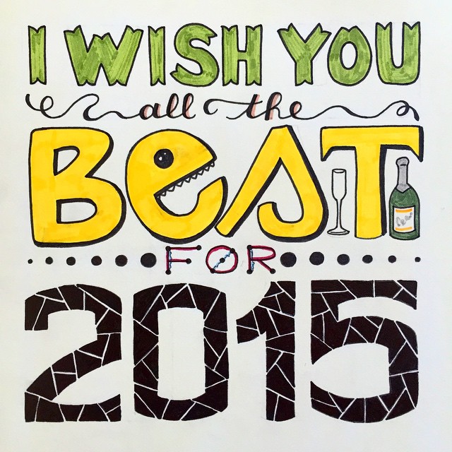Je vous souhaite tout de bon pour 2015